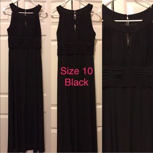 Black long dress